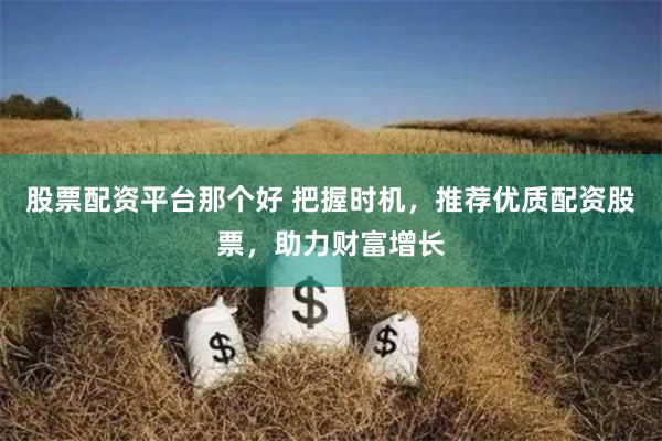 股票配资平台那个好 把握时机，推荐优质配资股票，助力财富增长